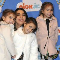 Sorprendente reacción de las hijas de Cinthia Fernández al ver a Martín Baclini en el "Cantando 2020