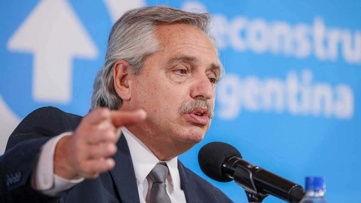 Alberto Fernández, presidente argentino. Fuente: (Twitter)
