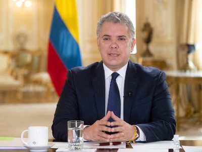 El helicóptero presidencial de Iván Duque fue víctima de un atentado terrorista