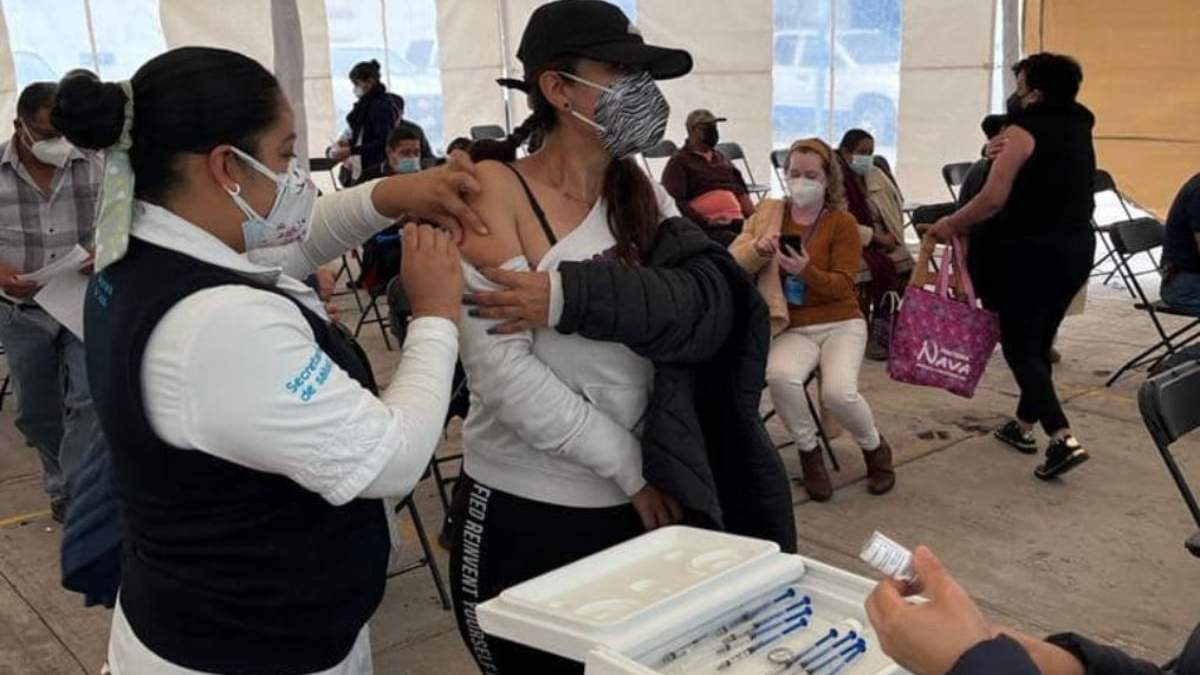 Aplicación de vacunas contra el covid-19 en Guanajuato