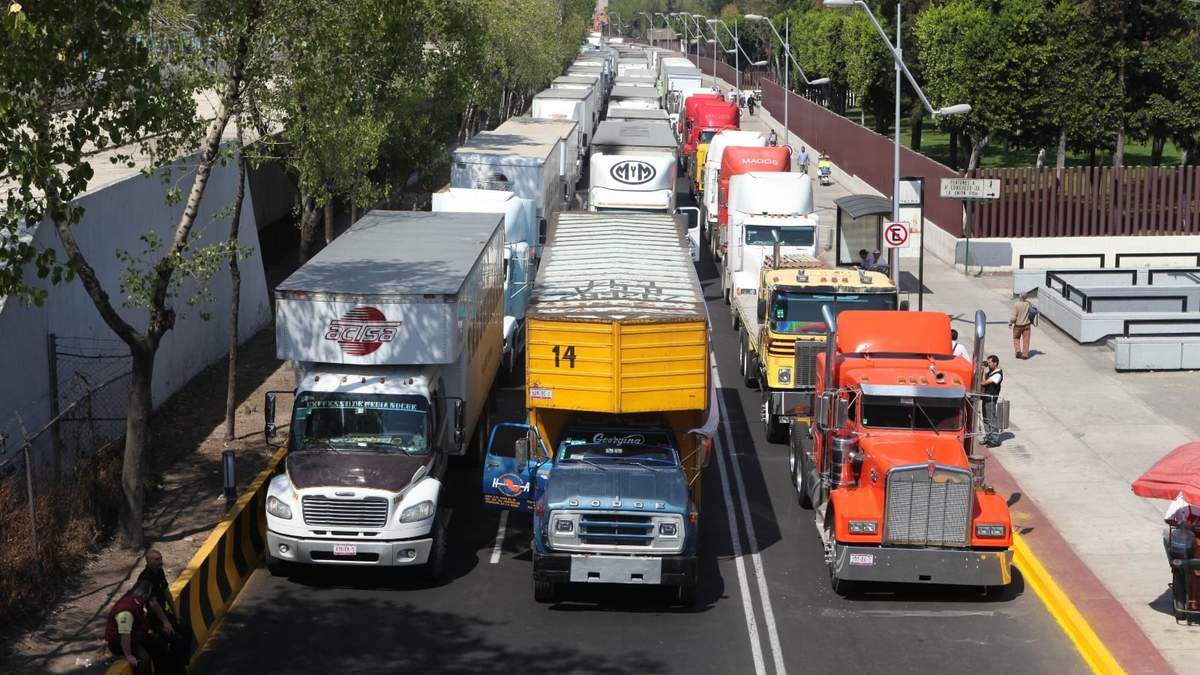 Transportistas en la CDMX