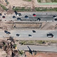 Terminó la obra de emergencia en el Acceso Sur