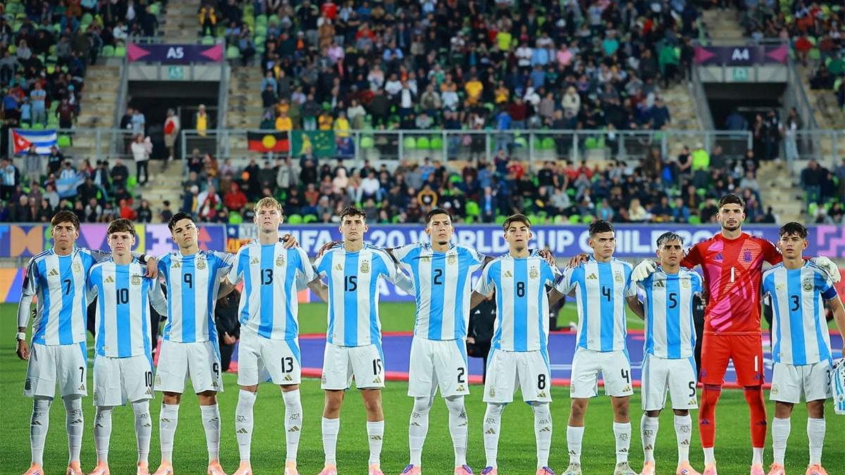 Con algunos cambios se presentó Argentina ante Australia.
