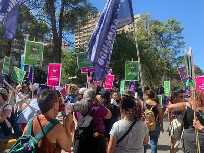La Revuelta acusó al gobierno provincial de ser "un estado abandónico" ante la violencia de género