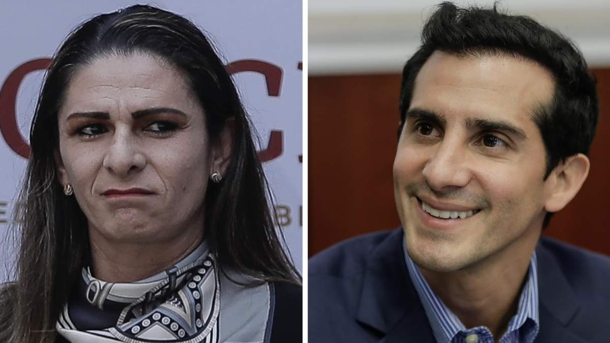 Ana Gabriela Guevara y Rommel Pacheco
