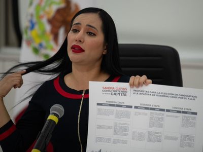 Sandra Cuevas anuncia que “en unos días” pedirá licencia para contender por la jefatura de gobierno