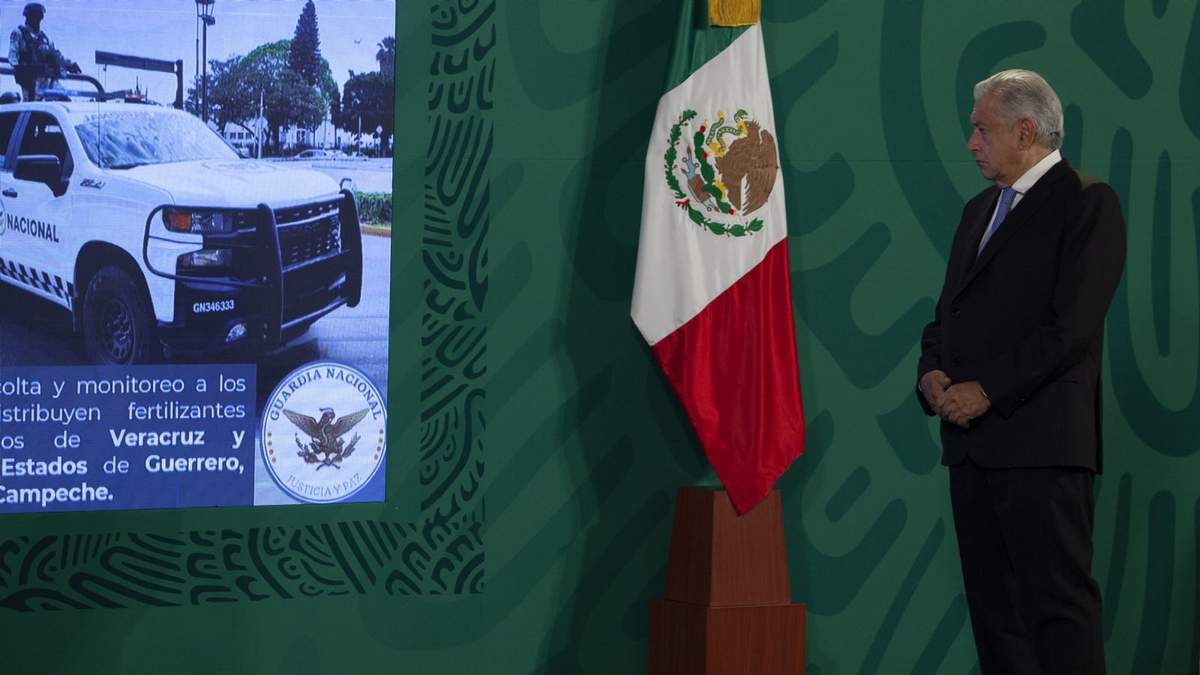 El presidente López Obrador