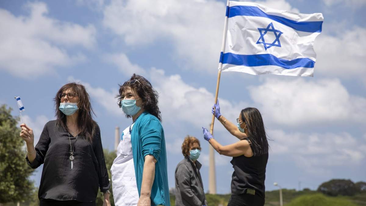 Mujeres celebran el Día de la Independencia de Israel. Fuente: (Twitter)