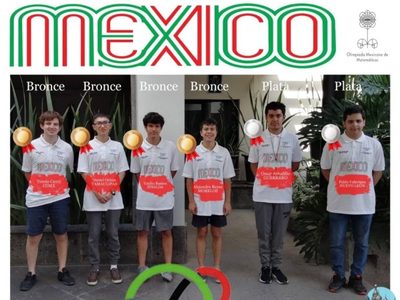 México ya ganó medallas olímpicas... ¡y son de matemáticas!