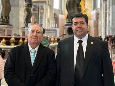 Pedro Haces presume audiencia privada con el Papa, con quien habló de los migrantes