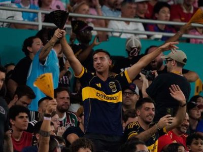 Todavía no debutó y la gente de Boca se hizo sentir en el Mundial de Clubes