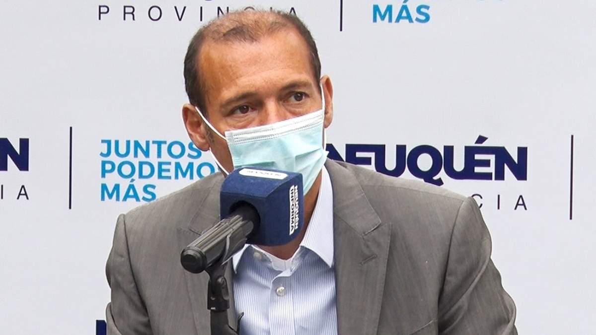 Omar Gutiérrez, gobernador de la provincia de Neuquén. Fuente: (Twitter)