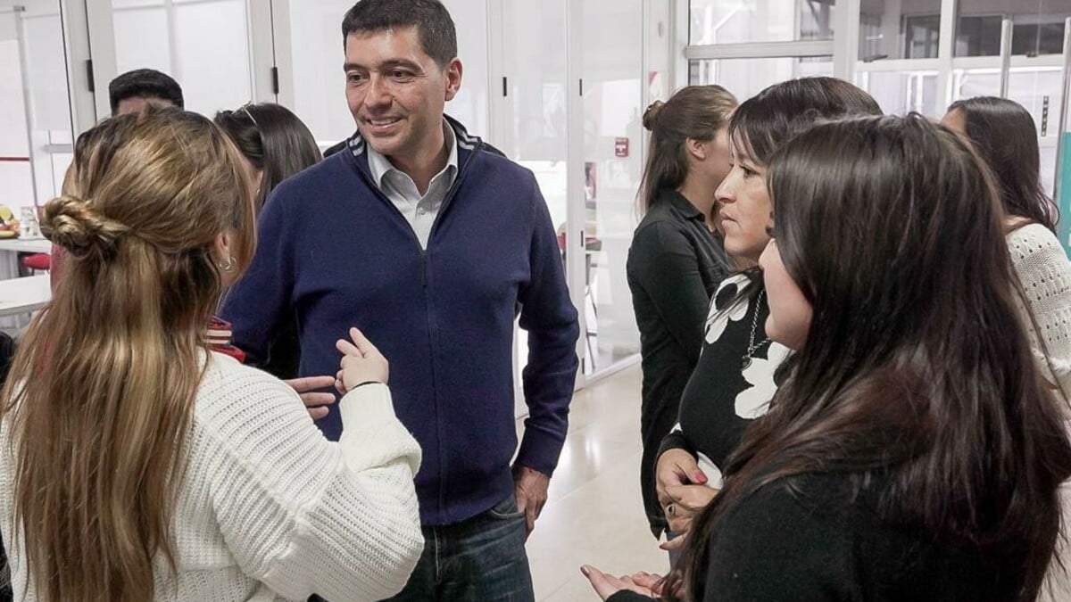 El vicegobernador, Marcos Koopmann, impulsa el proyecto de ley de Empleo Joven. Fuente: (Facebook)