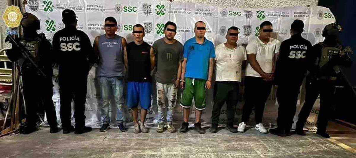 Los detenidos