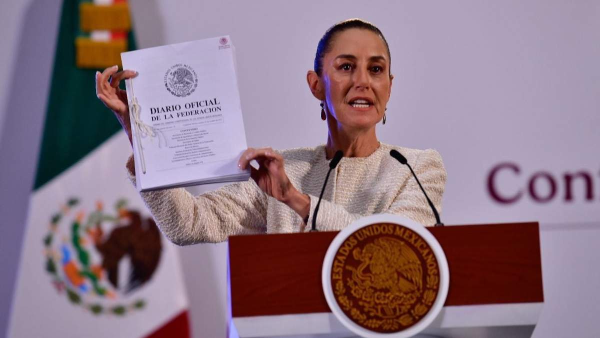 Eliminar reforma al PJF del DOF es regresar al fascismo y a la quema de libros: Sheinbaum