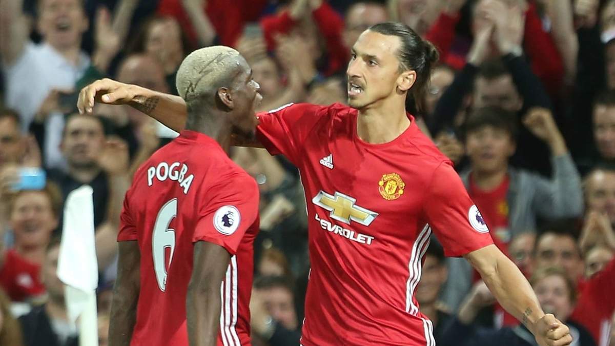 Zlatan y Pogba. Fuente (Instagram)