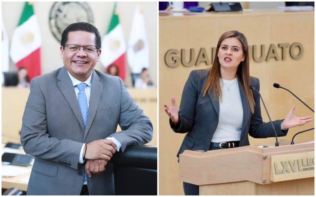 diputada Jared González y el diputado Rolando Alcántar Foto Especial
