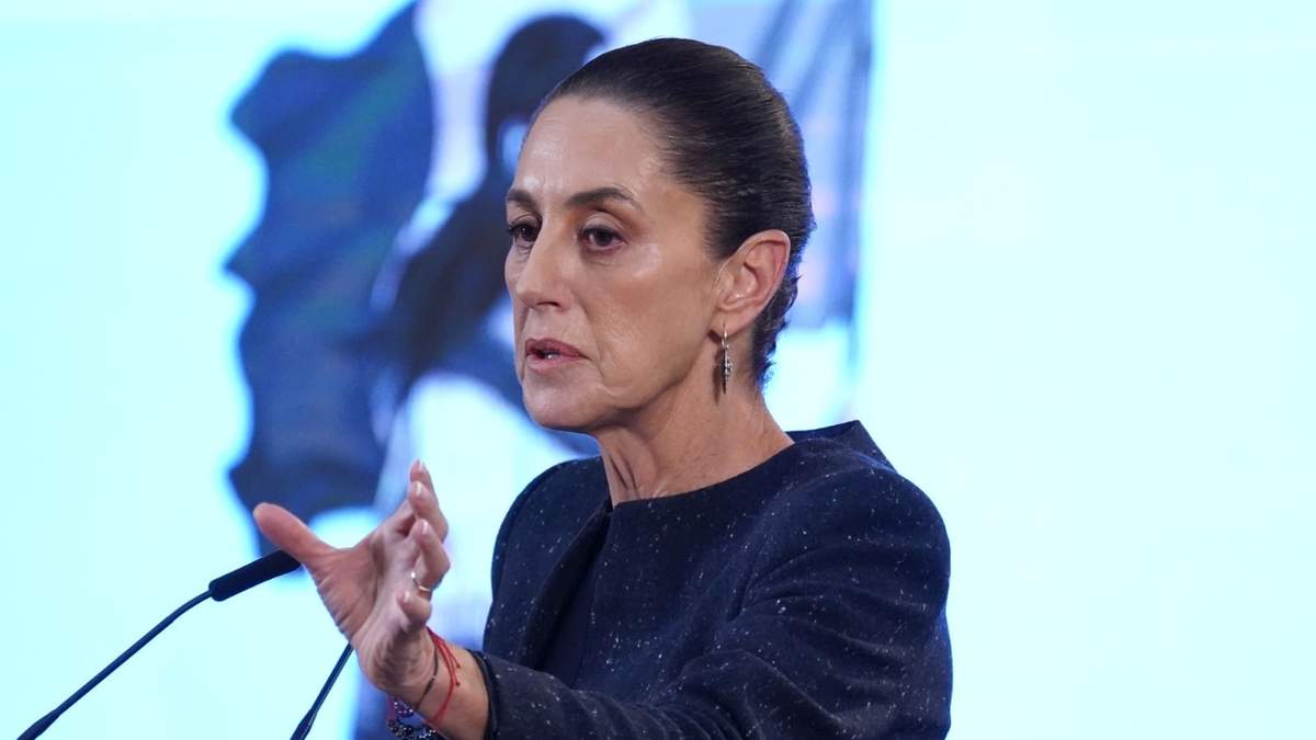 La presidenta en Palacio Nacional