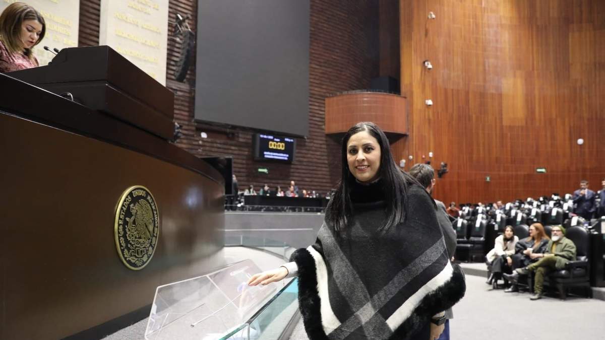 La diputada del PRI, Sue Ellen Bernal Bolnik