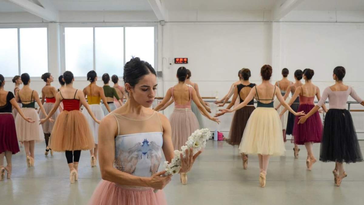 El ensayo de la obra "Giselle"