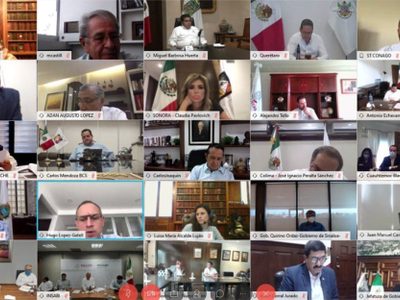 Ante inconformidad, Segob ofrece a gobernadores coordinación para 'nueva normalidad”