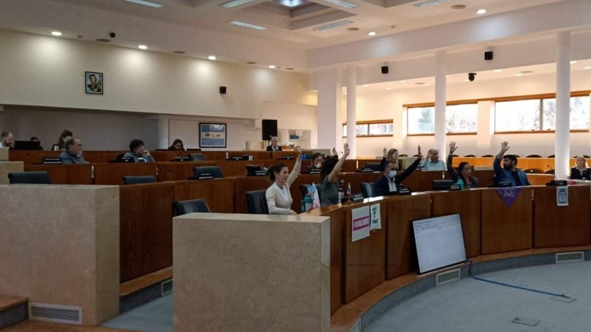 Sesión Concejo Deliberante de Neuquén. Fuente: (Facebook)