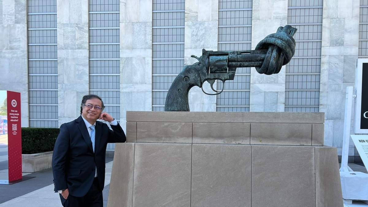 El presidente de Colombia, Gustavo Petro