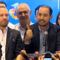 Marko Cortés y “Alito” aseguran que van adelante en seis de nueve entidades