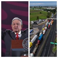 Bloqueo en la México-Puebla: AMLO afirmó que dará solución a sus demandas si piden lo justo