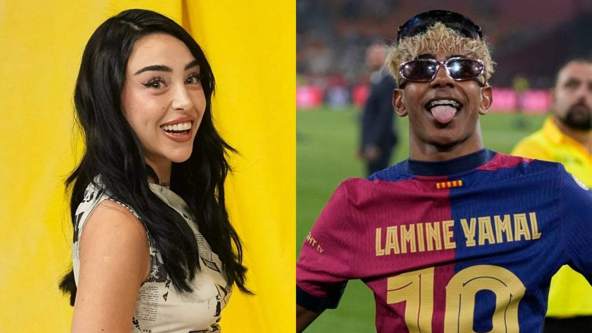 Nicki Nicole y Lamine Yamal Fuente: (X)