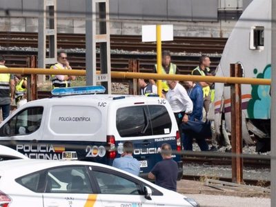 Policía científica constata que cuerpo hallado entre los vagones de un tren es el de Álvaro Prieto