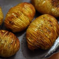 Papas Hasselback, prácticas y gourmet