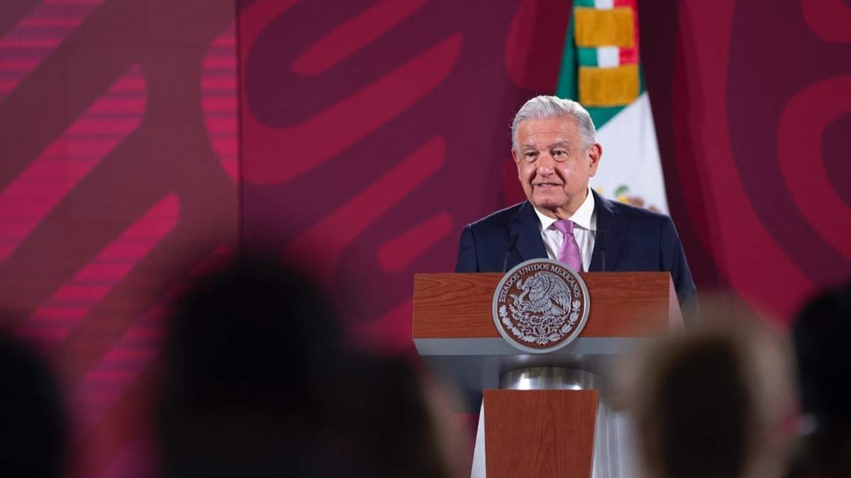 El presidente López Obrador