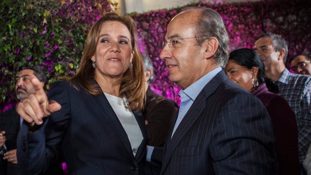 Margarita Zavala y Felipe Calderón
