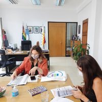 María Eugenia Ferraresso se reunió con su par nacional Elizabeth Gómez Alcorta