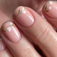 Nail Art: diseños de uñas con flores para ponerle toda la onda a esta temporada Otoño Invierno