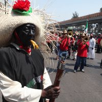 Conmemoran Batalla de Puebla en el Peñón de los Baños