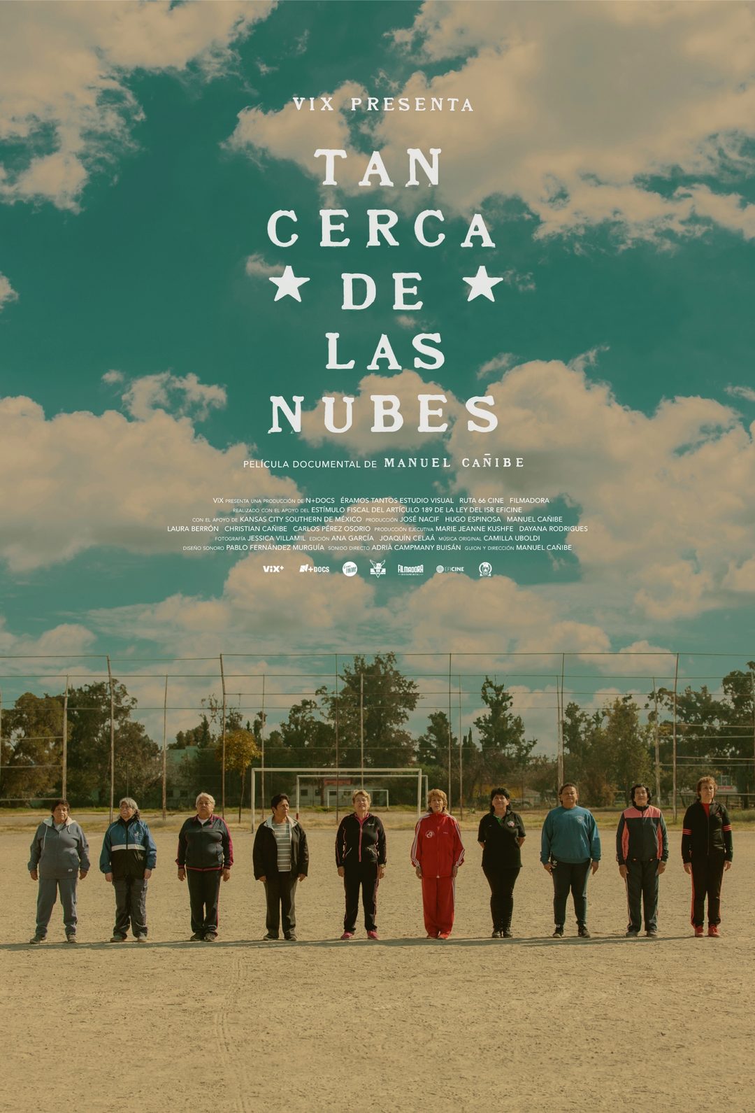 Cartel-Tan cerca de las nubes