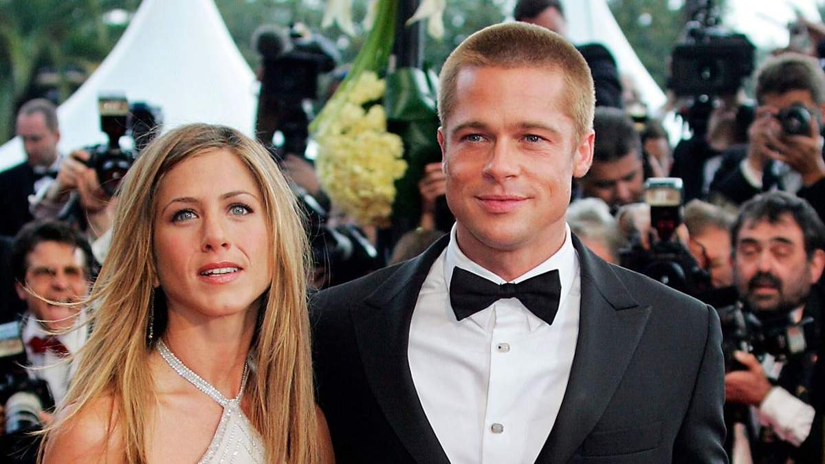 Jennifer Aniston y Brad Pitt. Fuente: (Instagram)