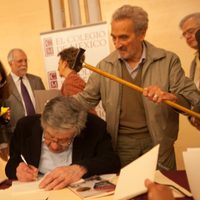 Rojo y Pacheco, alumnos de una escuela imaginaria