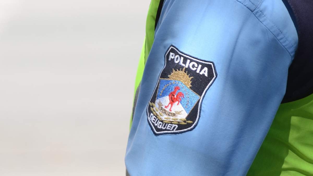 Policía de Neuquén. Fuente: (Twitter)