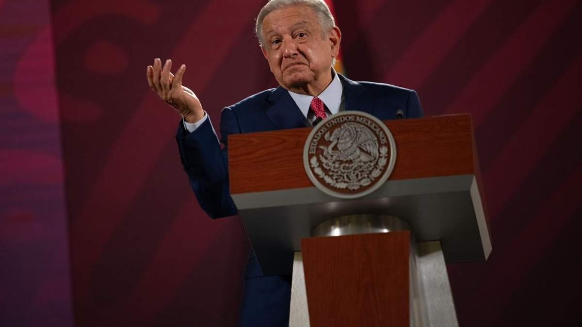 El presidente Andrés Manuel López Obrador en la mañanera