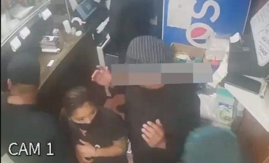 El asalto a un restaurante de sushi en la alcaldía Álvaro Obregón