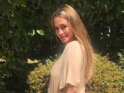 Un poco de paz: tras dar a conocer su difícil historia, Belén Francese volvió a sonreír