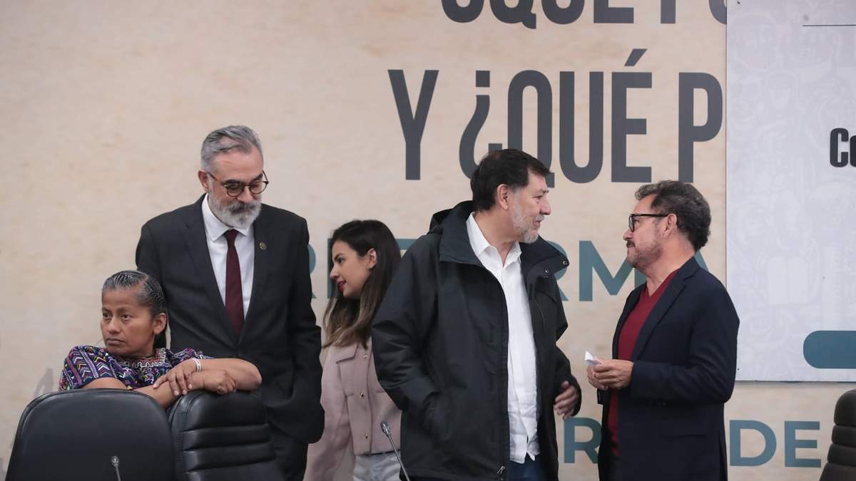 Gerardo Fernández Noroña e Ignacio Mier