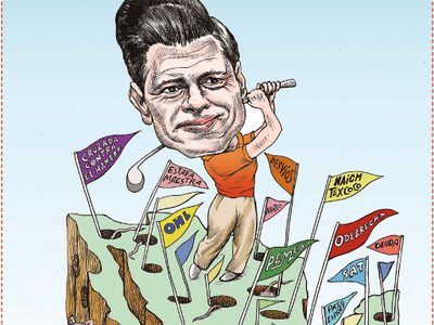 El golfista