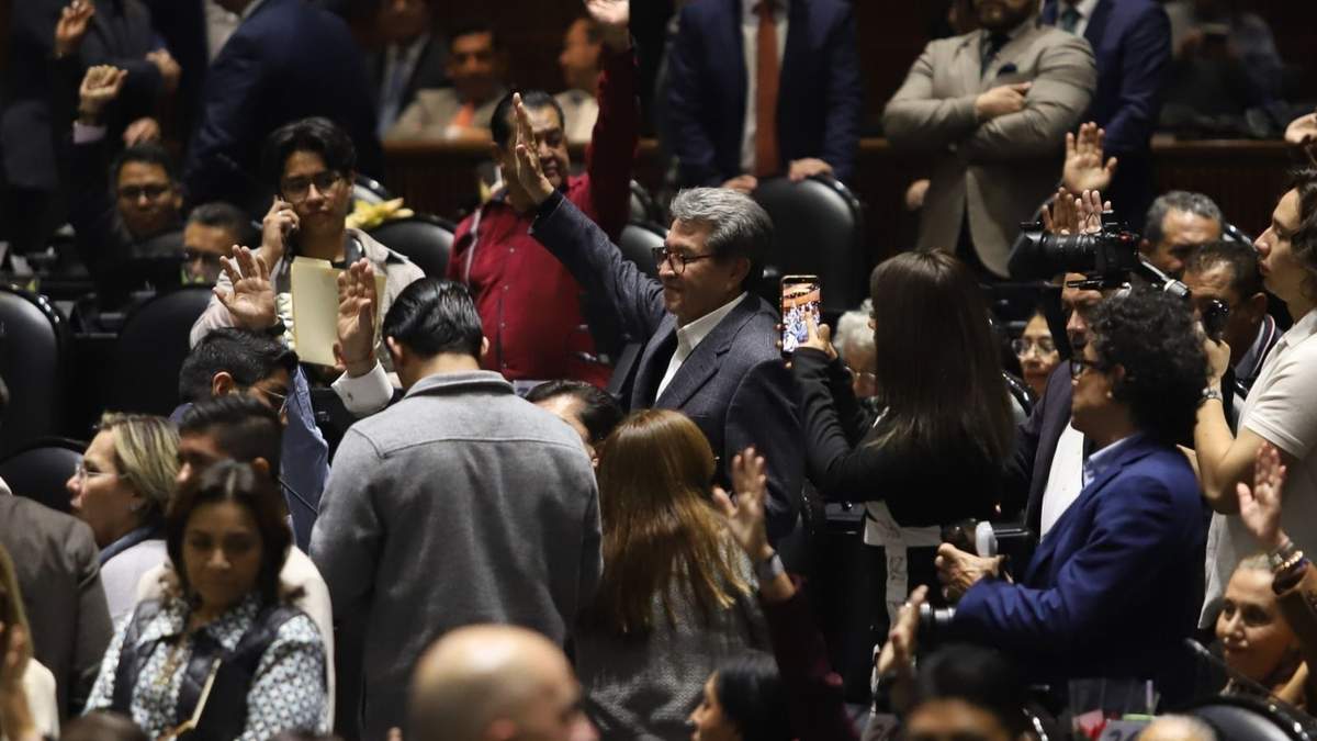 La bancada de Morena en la Cámara de Diputados