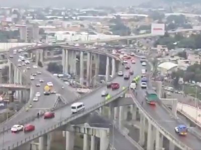 Trabajos para liberar vialidad en zona de explosión se prolongarán toda la noche