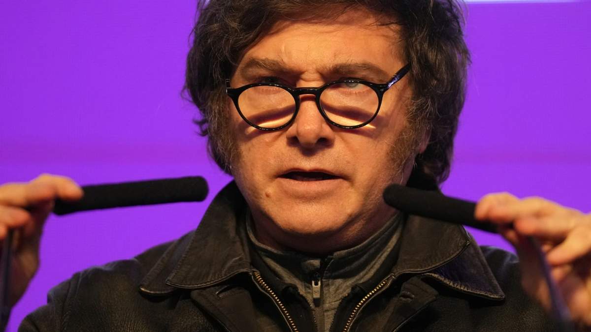El presidente de Argentina, Javier Milei