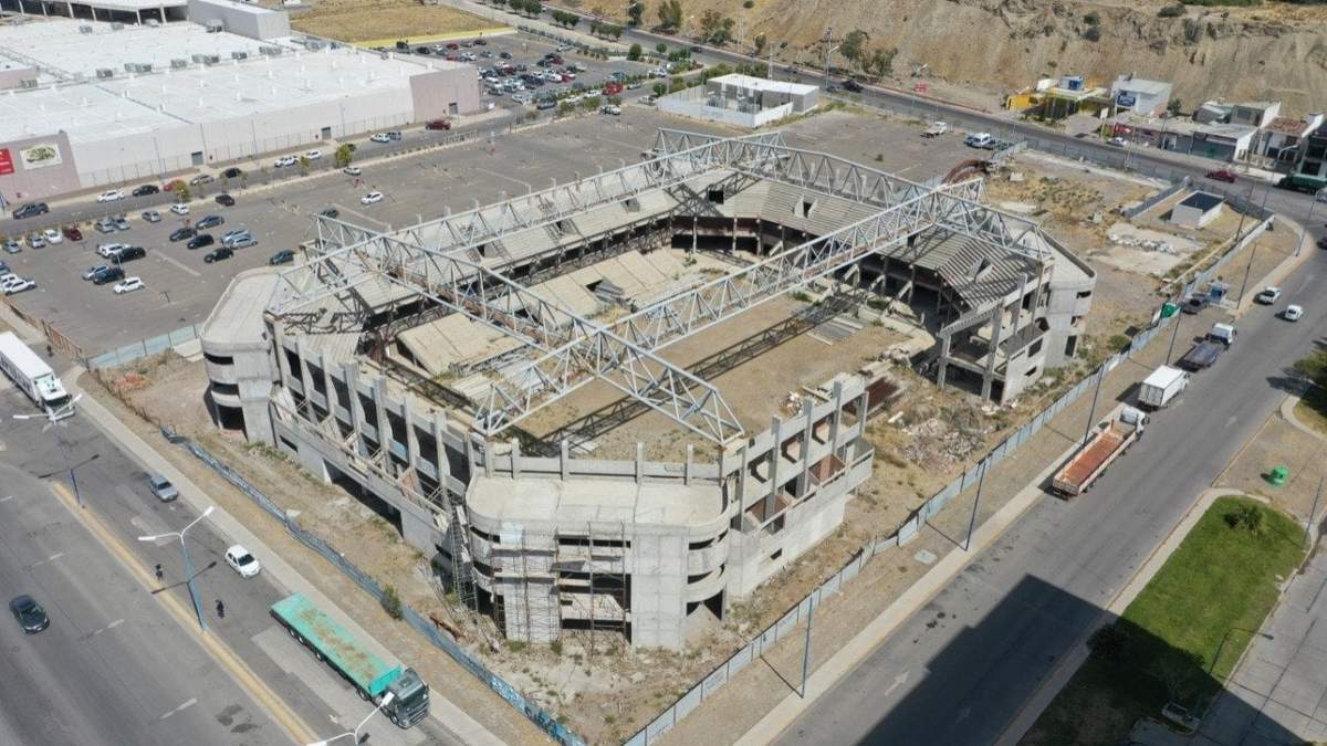 Estadio del Centenario de Comodoro Rivadavia. Fuente: (Twitter)